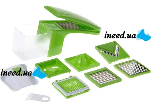 Овочерізка Kitchen Genius Кітчен Дженіус 10 в 1, швидка нарізка овочів, Оригінал, original
