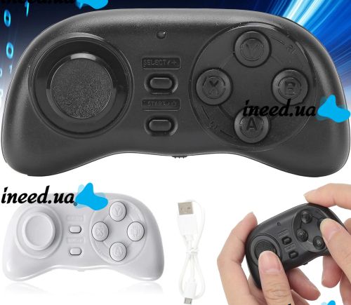 Wireless Gaming Joystick Bluetooth Smart Joystick PL-608 Controller for Playing on a Smartphone, Battery-powered iOS Android Gamepad