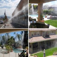 Садовый туманообразователь 10 м Patio Mist Mistcooling Kit BD-182 Автоматическая система капельного полива, оросительная система, автополив Muciakie