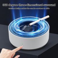 Kayfovo Smokeless Ashtray Aroma 469-7 2-in-1 Smart Smokeless Ashtray with Air Purification Function to Filter Secondhand Smoke from Cigarettes
