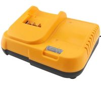 Зарядний пристрій для зарядки акумуляторів Dewalt 24V 3 контакти, Блок живлення зарядка Деволт для акумуляторної батареї 24В 2А від мережі Жовтий