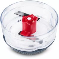 Ручний міні подрібнювач для овочів Mini Chopper механічний кухонний чоппер, блендер овочерізка для подрібнення продуктів овочів фруктів і часнику