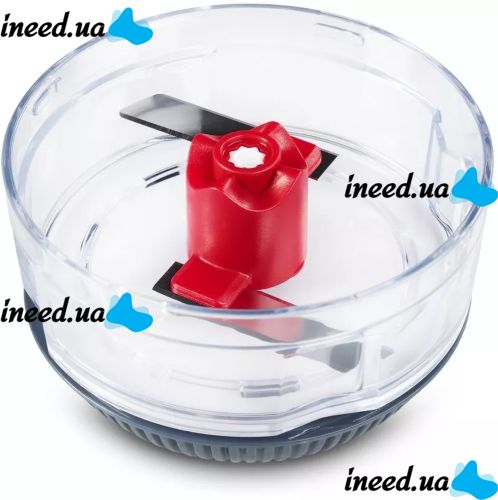 Ручний міні подрібнювач для овочів Mini Chopper механічний кухонний чоппер, блендер овочерізка для подрібнення продуктів овочів фруктів і часнику