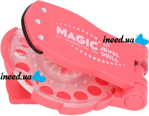 Машинка для нанесения страз на волосы Blinger Magic Jewel Drill Diy XL-568 автоматическое устройство стайлер для крепления блестяшек для волос