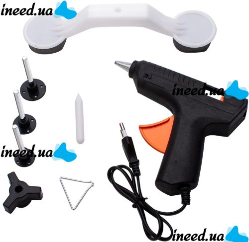 Autopilot tool for removing dents on a car Pops-a-Dent pulling bridge, a set of hand tools for car body repair Pops Dent