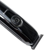 Rechargeable Hair Clipper Gemei GM-6050 Professional Wireless Male Trimmer for Mustache, Beard and Replaceable Nozzles Geemy