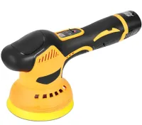 Бездротова полірувальна машинка DeWalt 12V YK49 з 2 акумуляторами Акумуляторна ексцентрикова Шліфмашина для полірування автомобіля з насадками