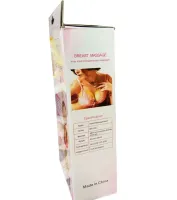 Массажер для увеличения груди Breast Massage MS-200 женский вибромассажер для востановления упругости, аккумуляторный акупунктурный прибор Розовый