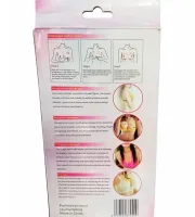 Массажер для увеличения груди Breast Massage MS-200 женский вибромассажер для востановления упругости, аккумуляторный акупунктурный прибор Розовый