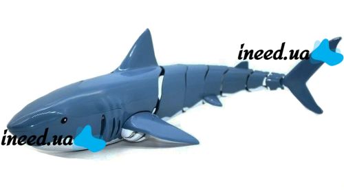 Умная игрушечная Акула на радиоуправлении Shark T11 с пультом, Интерактивная радиоуправляемая детская плавающая рыбка на аккумуляторе