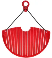 Універсальний друшляк накладка Better Strainer на каструлю від 24см до 30см для зливу води, силіконове сито для промивання продуктів з тримачем