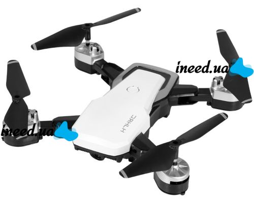 Radio-controlled quadcopter Lurker GD885HW with WiFi Camera Children's drone with Wi-Fi camera, Flying Copter HJHRC HJ28 with backlight on battery