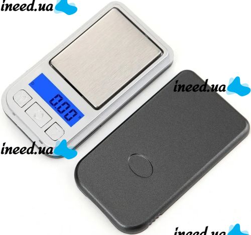 Mini Pocket Jewelry Electronic Scales 0.1-200 g NEW 398i with LCD Display, Portable Compact Digital Scales with Backlight and Case 7.2X4.1 cm