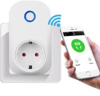 Розумна WiFi розетка WiFi Smart Socket Plug SA-14 10A 100-240V з дистанційним управлінням з телефону, Смарт розетка з Wi-Fi підключенням в розетку