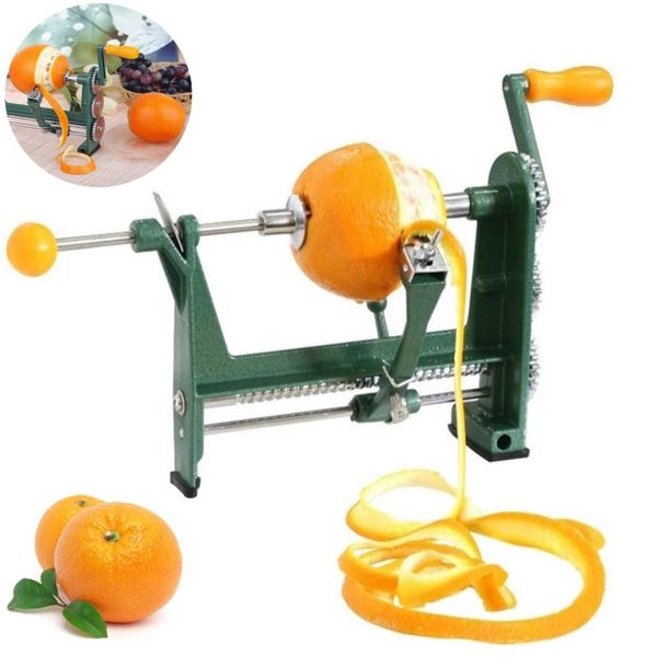 Ручная машинка для чистки апельсинов, мандаринов и фруктов Orange Peeler Мультислайсер овощерезка для очистки и нарезки фруктов и овощей