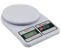 Электронные настольные весы Domotec MS-400 до 10 кг, Кухонные весы от 1г до 10кг с Led дисплеем с круглой платформой для взвешивания продуктов