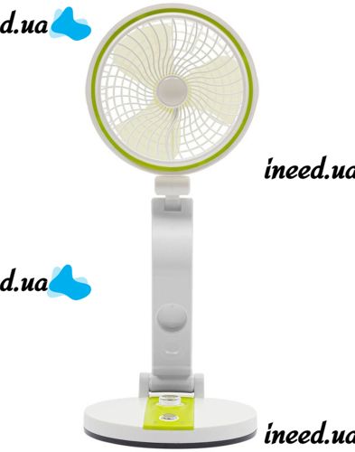 Hurry Bolt HB-2019 LED Lighted Cordless Folding Air Cooler 8" Inch Cordless Folding Air Cooler with 18650 Battery