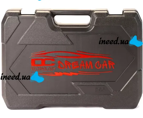 Автомобільний набір інструментів на 172 предмета Dream Car Tools ES-172 в кейсі Комплект ключів головок біт з тріскачкою для машини і вдома у валізі