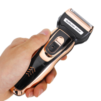 Аккумуляторная мужская электробритва, машинка, триммер Gemei GM-595 Hair Trimmer для бороды и носа, универсальный набор 3 в 1 для стрижки волос Gemmy