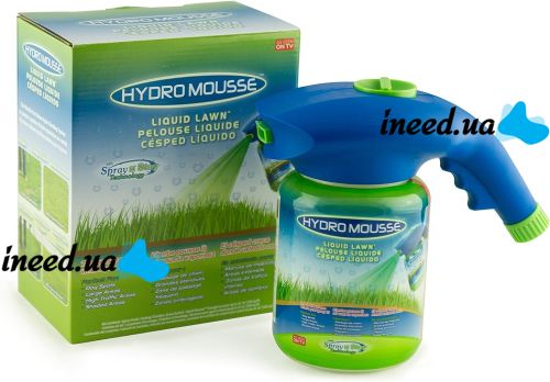  Liquid lawn Hydro Mousse Liquid Lawn 2 in 1 + sprayer for hydraulic sowing with liquid Hydro Mousse for sowing and thickening the lawn