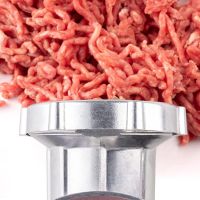 Mechanical Kitchen Meat Grinder JSW-8, Household aluminum handheld meat grinder chopper for making minced meat