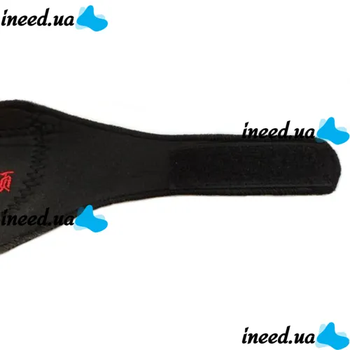 Турмаліновий масажний комір Sunroz Self Heating Neck XL-314 з магнітами, шийний пояс з магнітними вставками Бандаж на шию з підігрівом