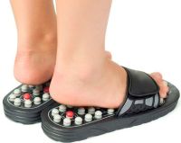 Масажерні ортопедичні шльопанці Foot Reflex з акупунктурним ефектом 36-45 розмір, масажні рефлекторні тапочки для стоп ніг Massage Slippers