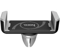 Universal Hoco CPH01 Phone Holder 5.5-8.5cm in Car Ventilation Deflector, Hoco Clip-on Car Holder in Smartphone Air Duct Grey