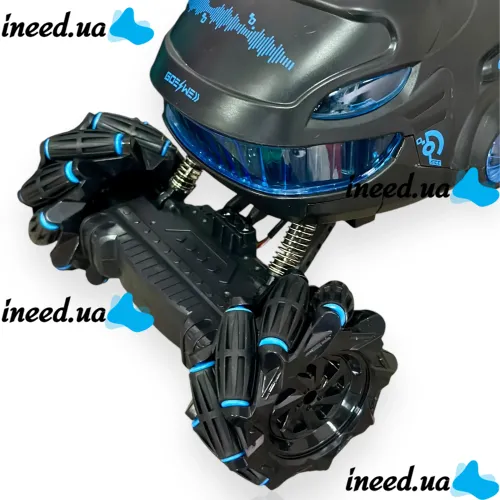 Toy kids car Shark S-Drift S883 car with remote control, 2.4 GHz lighted and steamed radio control racing car for kids