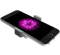 Universal Hoco CPH01 Phone Holder 5.5-8.5cm in Car Ventilation Deflector, Hoco Clip-on Car Holder in Smartphone Air Duct Grey
