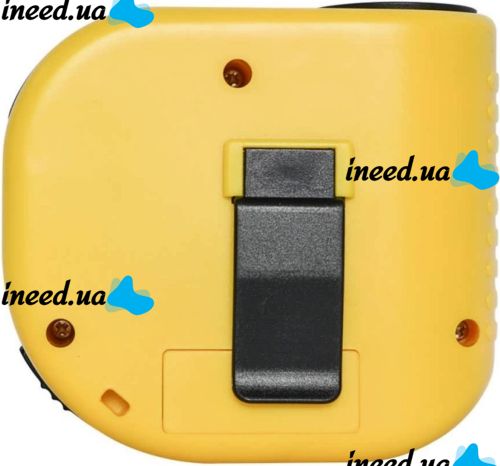 Electronic laser ruler Kronos Top CP-3010 3 in 1 level 18 m, laser rangefinder, construction tape measure for determining accurate measurements Yellow
