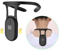 Розумний коректор постави Posture Device S910 з вібро нагадуванням USB Корсет від сутулості з датчиком неправильного положення спини з вібрацією