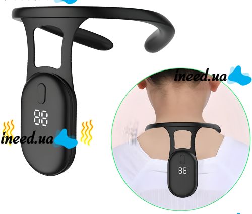 Розумний коректор постави Posture Device S910 з вібро нагадуванням USB Корсет від сутулості з датчиком неправильного положення спини з вібрацією