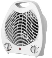 Электрический тепловентилятор Domotec MS-5901 дуйка с 3 режима терморегуляции и ручкой, напольный обогреватель для дома на 22 кв.м. 2000W Белый