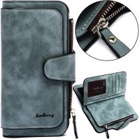 Жіночий замшевий гаманець Baellerry Forever N2345 Blue Jeans жіноче міні портмоне на 10 відділень для купюр і дрібниці 19х10. 5 см блакитне