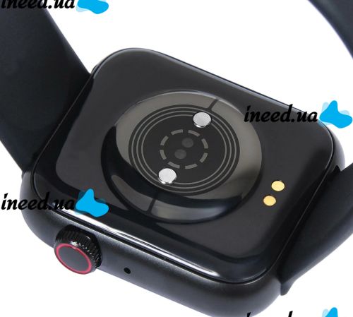Smart Wrist Smart Watch F21 Black Voice Call, Bluetooth Fitness and Health Functions with Wireless Charging IOS Android Black