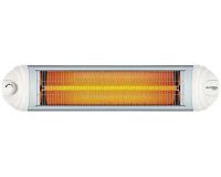 Awox Ecotec 2500W Infrared Electric Heater Quartz Floor Electric Heater, Wall Mounted UFO with Telescopic Leg for Home
