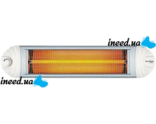 Awox Ecotec 2500W Infrared Electric Heater Quartz Floor Electric Heater, Wall Mounted UFO with Telescopic Leg for Home
