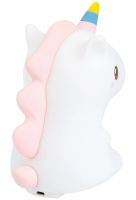 Детский силиконовый ночник Единорог Unicorn Silicone Night Light HQ8686 сенсорный светильник на аккумуляторе с RGB подсветкой и пультом USB
