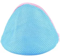 Универсальный сетчатый чехол контейнер Mesh Laundry Bag для стирки нижнего белья 13x16 см Органайзер мешок для стиральной машины защита от деформации