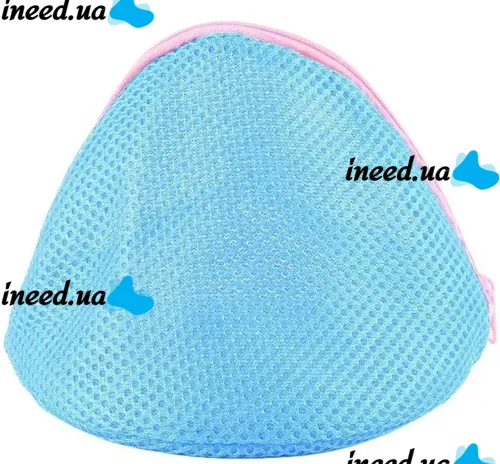 Универсальный сетчатый чехол контейнер Mesh Laundry Bag для стирки нижнего белья 13x16 см Органайзер мешок для стиральной машины защита от деформации