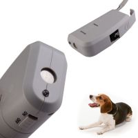 Ультразвуковий відлякувач собак Ultrasonic Dog Bark Hoont з ліхтариком для відлякування і тренування собак