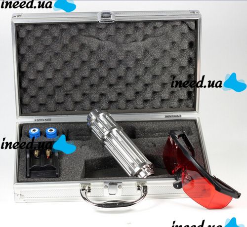 Burning Laser Pointer B017 Blue 20000 MW Blue, Blue laser in a case