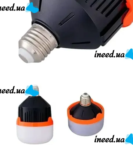 Bailong BL-566 rechargeable camping lamp LED lantern, E27 base lamp for emergency lighting JY-1010
