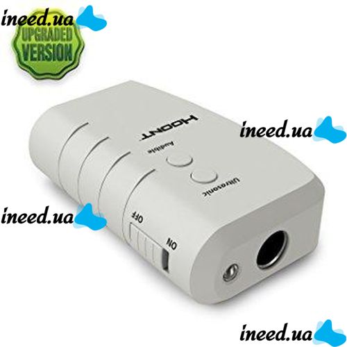Ультразвуковий відлякувач собак Ultrasonic Dog Bark Hoont з ліхтариком для відлякування і тренування собак