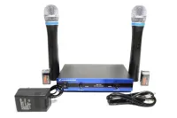 Бездротовий комплект з 2-х мікрофонів Sennheiser EW - 100 радіосистема два радіомікрофона і база