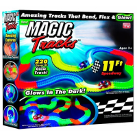 Дитячий гнучкий трек Magic Tracks, гнучкий гоночний трек Меджик Трек оригінал 220 деталей