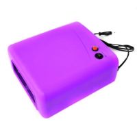 УФ Лампа Global Fashion 818 LED 36 W для сушки и наращивания ногтей глянцевая 4 лампы сменные 36 ВТ