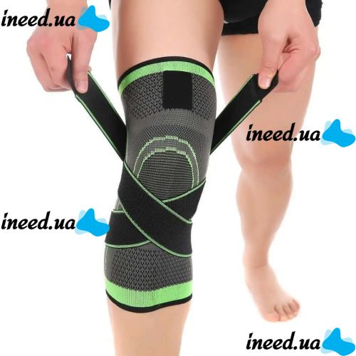 Эластичный бандаж коленного сустава Knee Support WN-26 Фиксатор колена, Наколенник компрессионный для защиты суставов Supretto Двигайся легко