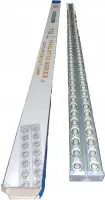 LED Ceiling Lamp with Lenses Tube Light T10 120 cm 6500K Electric Modular Lamp SMD 36W Wall Lamp from 220V Mains White